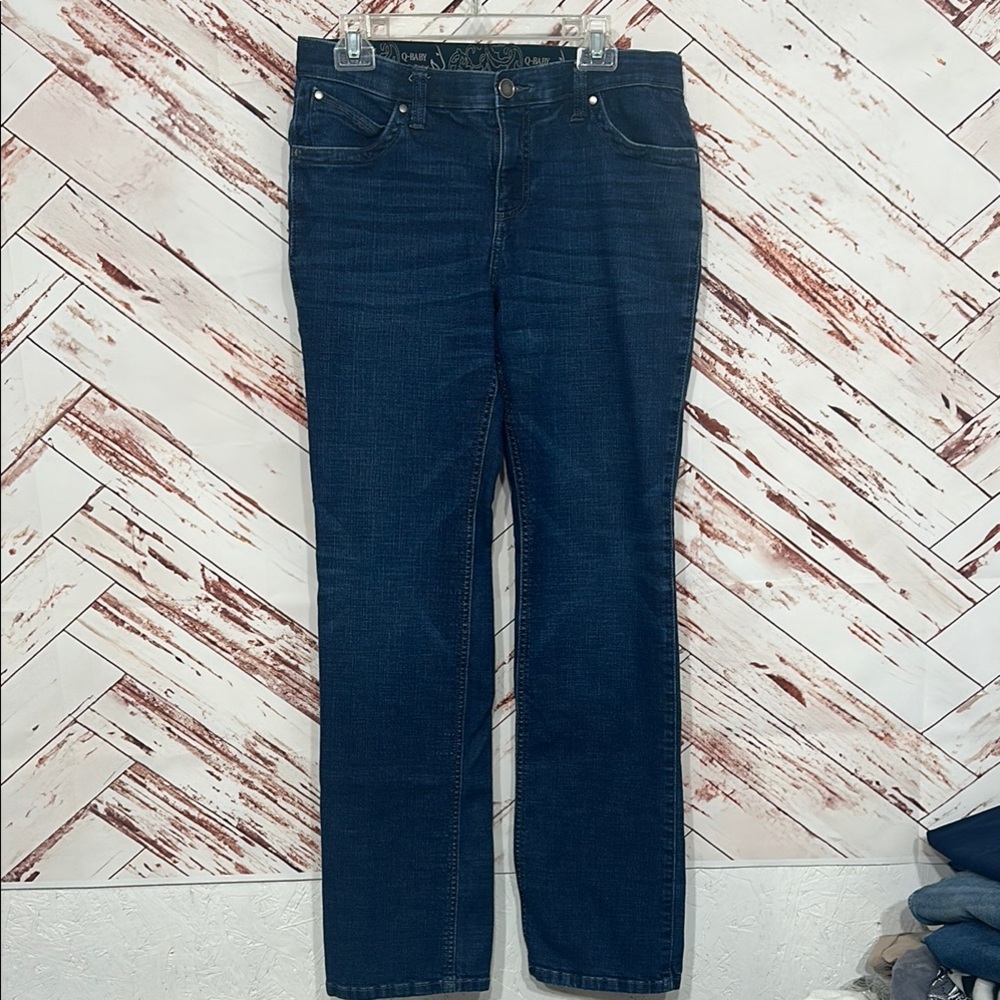 Wrangler Women's Boot Cut Jeans - Dark Blue no gap waistband